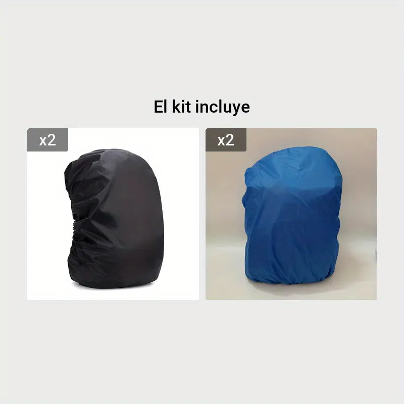 1pc Mochila Funda para Lluvia, Protector de Bolsa Impermeable